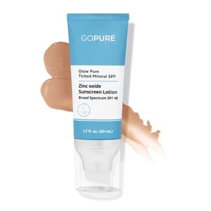 Glow Pure Tinted Mineral Sunscreen 40 SPF / Moisturize, primer / FULL New/Sealed